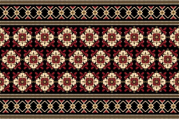 Beautiful Cross Stitch Embroidery: A Versatile Design