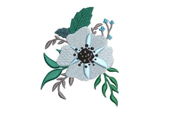 Bohemian Floral Design: A Chic and Versatile Embroidery