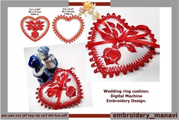 Charming Wedding Ring Cushion for Elegant Gifts