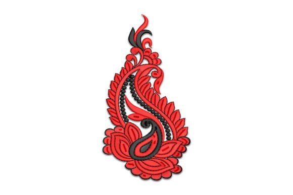 Decorative Floral Motif: A Perfect Embroidery Design
