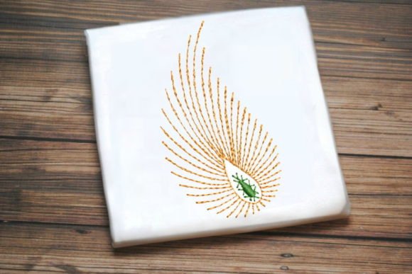 Elegant and Versatile: Orange One Line Floral