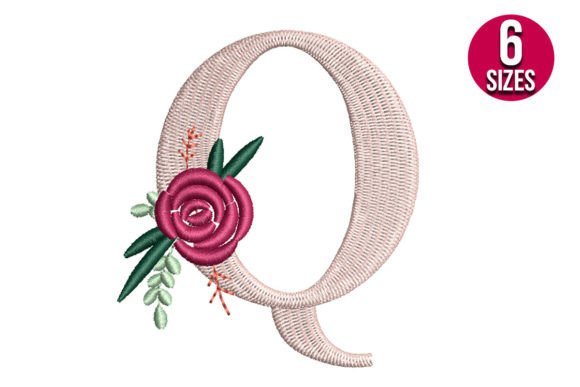 Floral Alphabet Q Letter: A Charming Addition