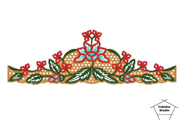 Floral Bush: A Versatile Embroidery for Holiday Gifts
