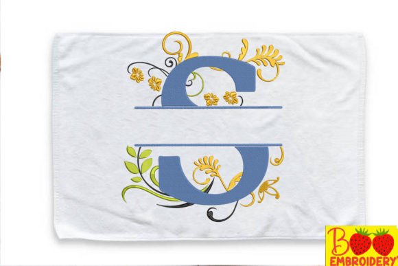Floral Letter S: A Stylish Addition to Your Apparel