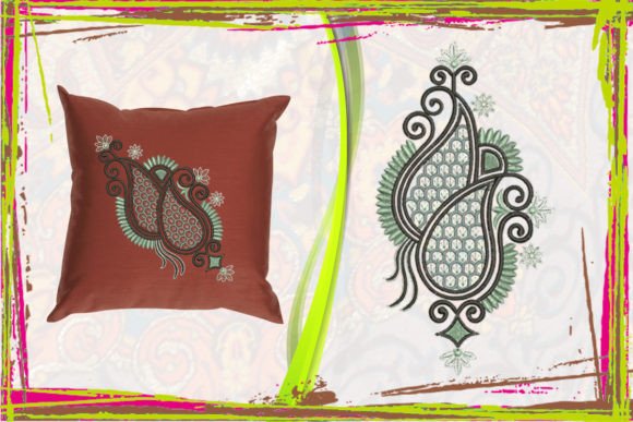 Floral Paisley: A Versatile Embroidery Design