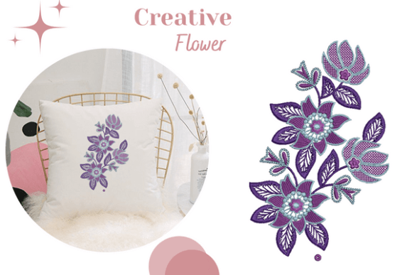 Floral Patch: A Premium Touch for Boutique Sweatshirts