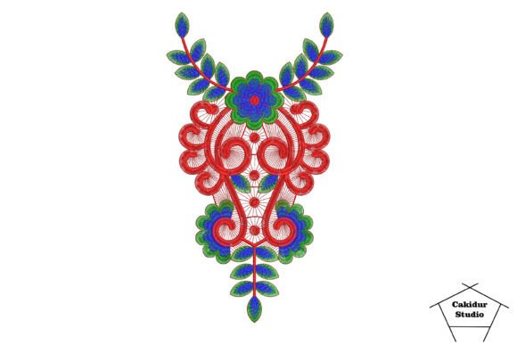 Floral Scorpion: A Premium Embroidery Design