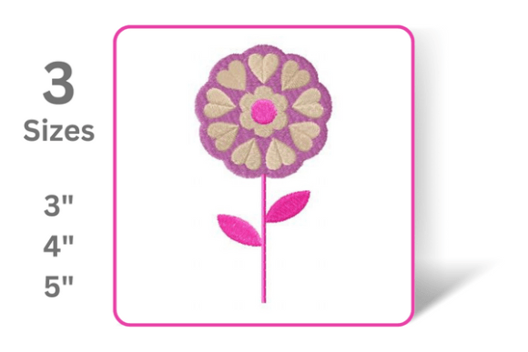 Pink Flower: A Charming Addition to Your Embroidery Projects