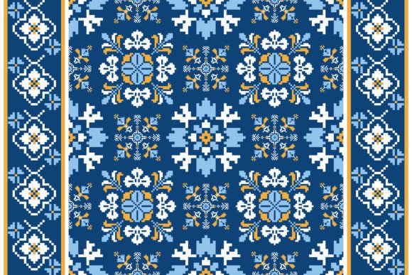 Review: Beautiful Floral Cross Stitch Embroidery