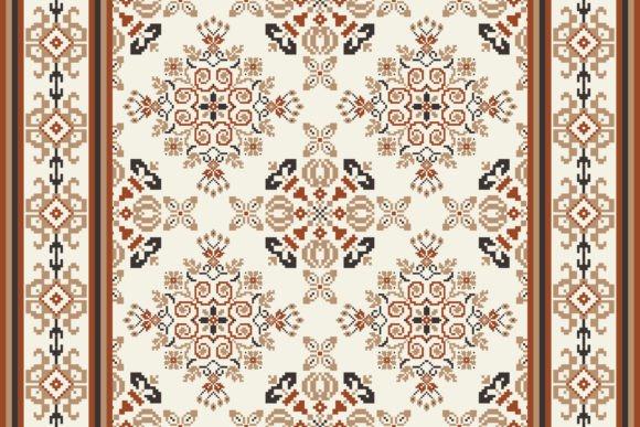Review: Beautiful Floral Cross Stitch Pattern